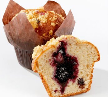 Muffins fruits rouges 100g